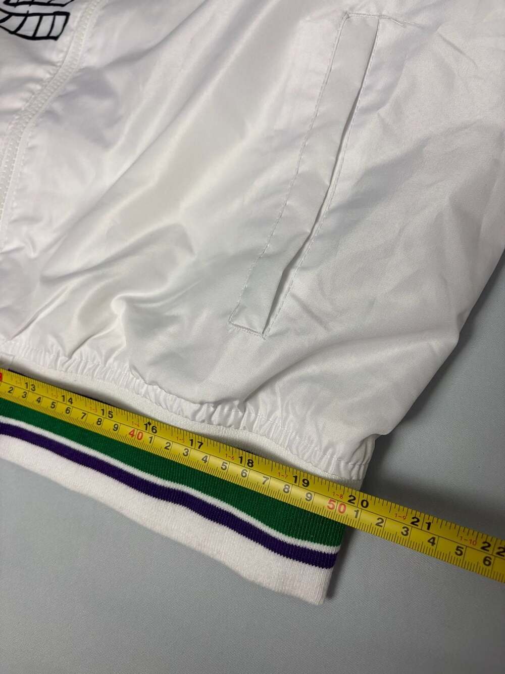 Jean-Michel Basquiat x Members Only NYC Empire Windbreaker Bomber Jacket Men's L - Picture 4 of 10
